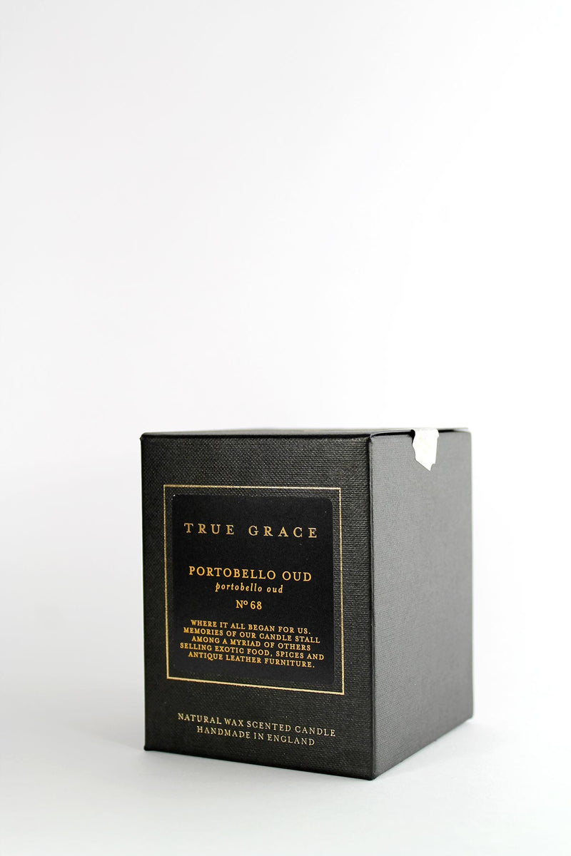 Portobello Oud True Grace Handmade Natural Beeswax Sustainable Candles