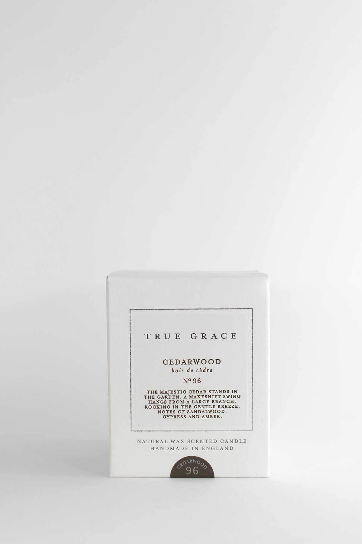 True Grace Handmade Beeswax Sustainable Candles Cedarwood