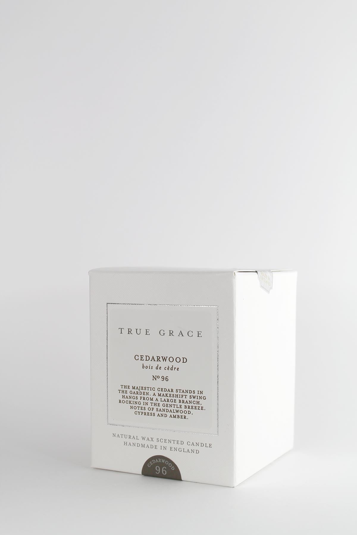 True Grace Handmade Beeswax Sustainable Candles Cedarwood