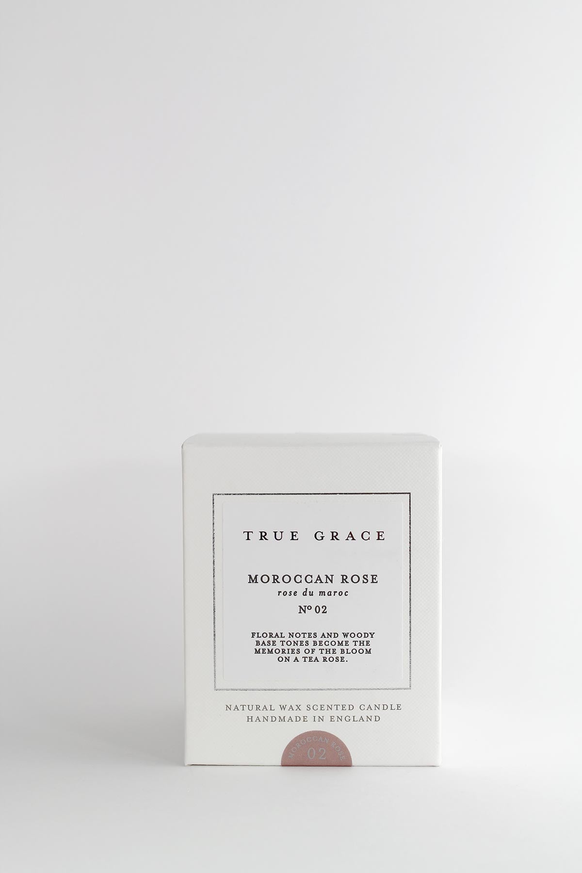 True Grace Handmade Beeswax Sustainable Candles Moroccan Rose