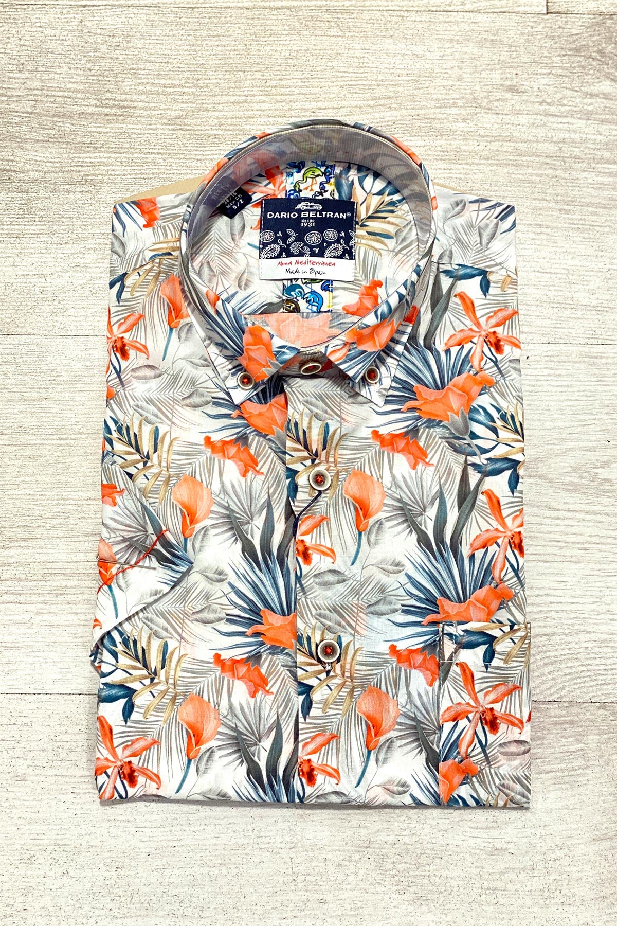 Dario Beltran Ucieza Short Sleeve Cotton Shirt