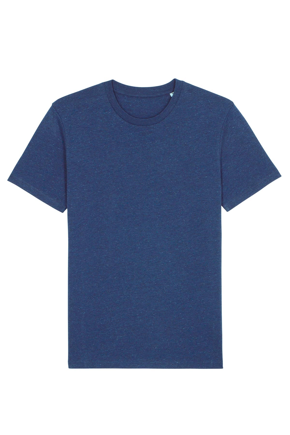 Ethical Unisex Organic Cotton T Shirt Vegan Fairtrade & Sustainable Blue