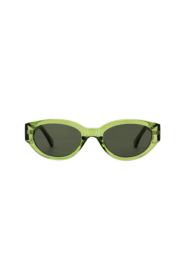 A Kjaerbede Winnie Sunglasses In Light Olive Transparent