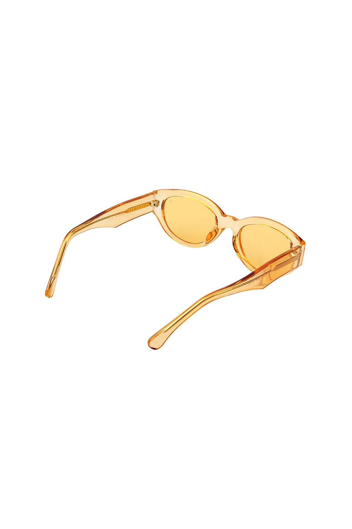 A Kjaerbede Winnie Sunglasses In Yellow Transparent