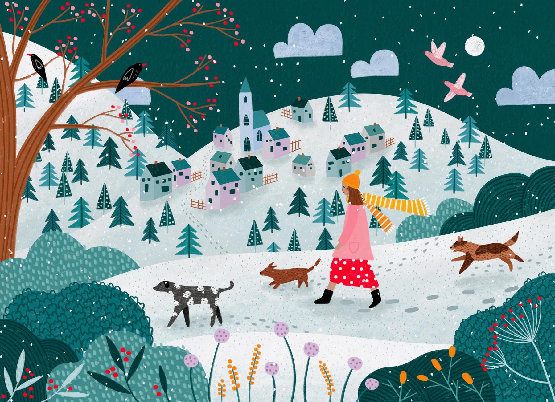 Piece & Quiet Winter Wanderland | Art Jigsaw Puzzle