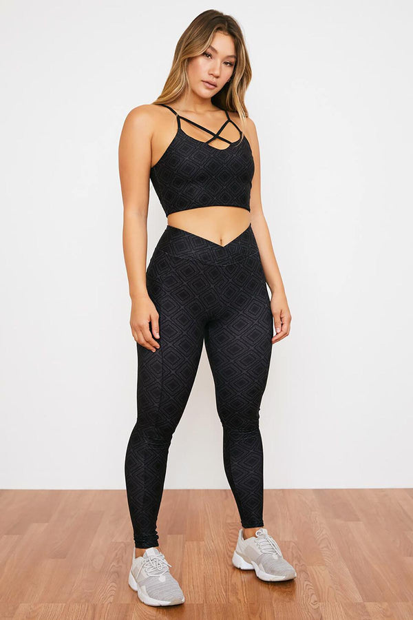 Wolven Fauna Crossover High-Waisted Short High Performance Activewear – Mia  Strada London