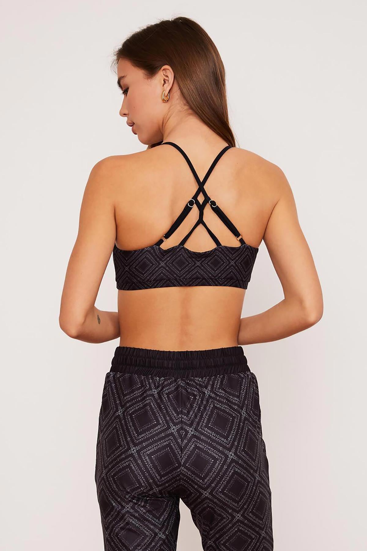 Wolven Summit Crisscross Bra High Performance Activewear