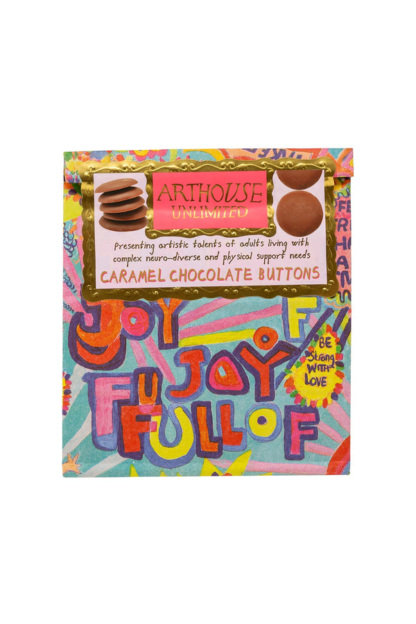 Arthouse Unlimited Full of Joy Caramel Chocolate Buttons