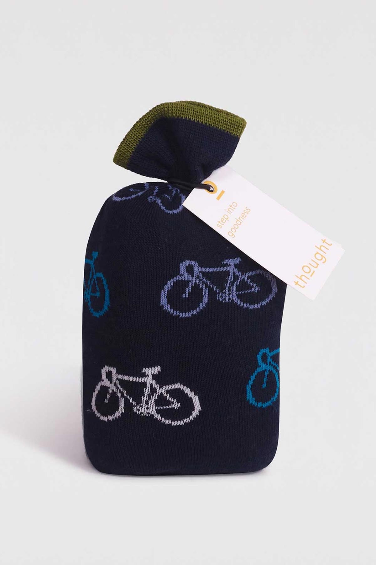 Idris Bamboo Bike Socks In Black